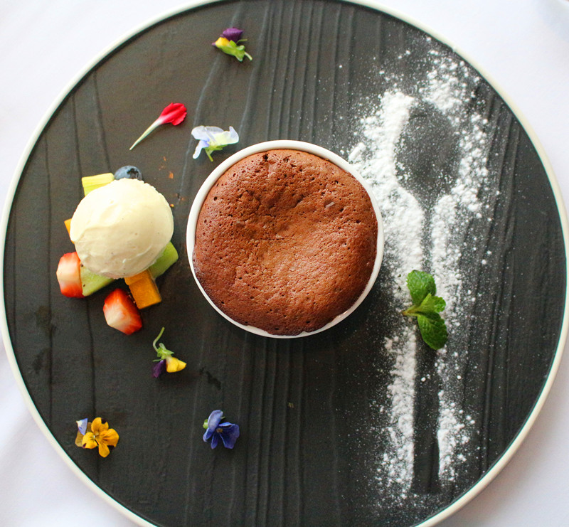 Chocolate soufflé